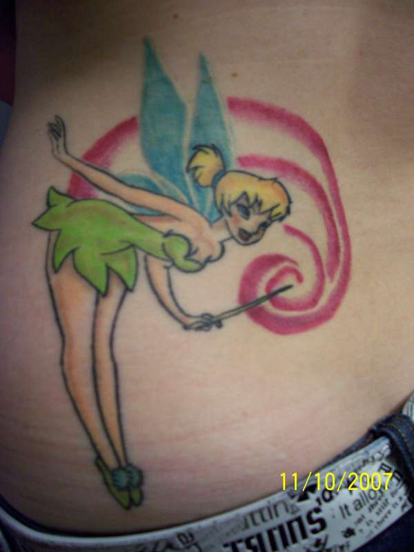 Tinkerbell tattoo