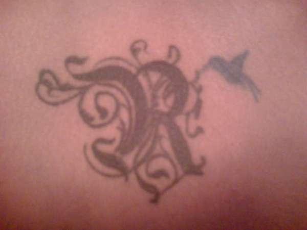 "R" (My 2nd Tattoo) tattoo