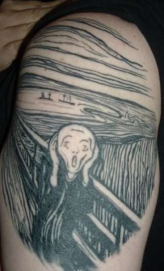TheScream tattoo
