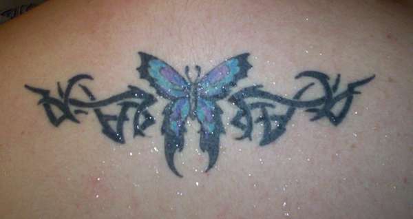 HOT TOPIC BUTTERFLY tattoo