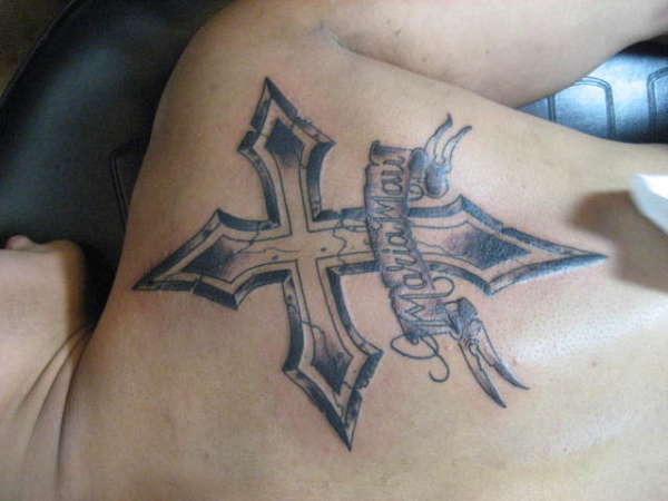 Cross1 tattoo