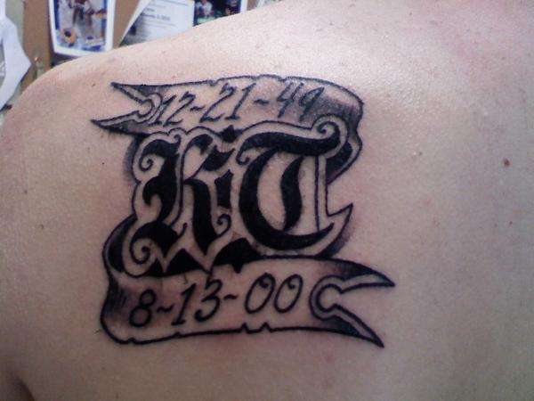 KT - Tribute to my grandfather tattoo