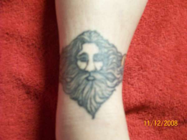 ankle wizard tattoo