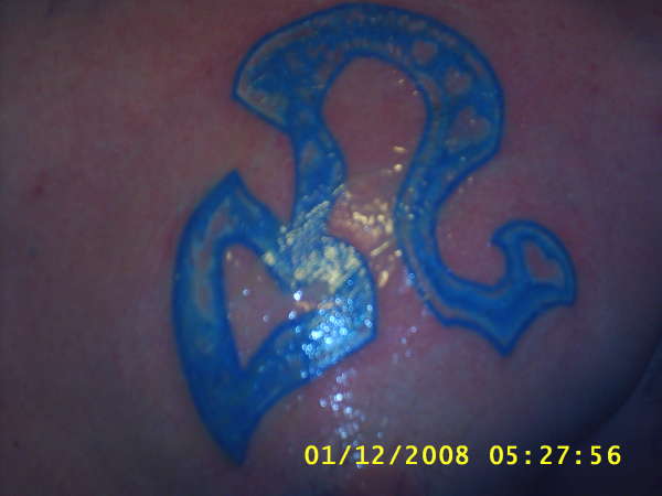 new age leo sign tattoo