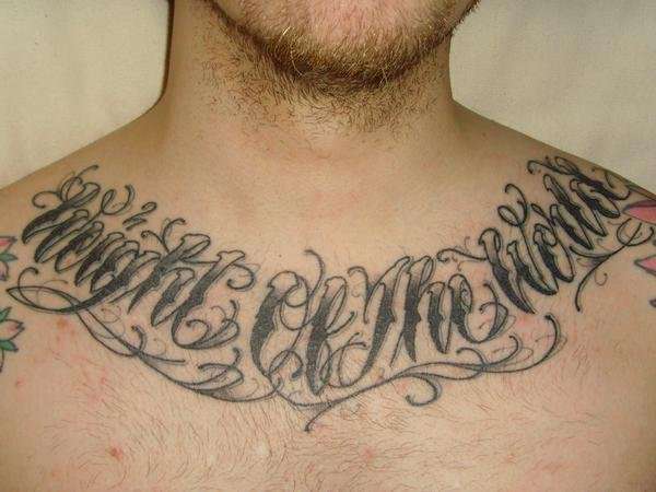 Weight Of The World by Norm at The London Tattoo Convention tattoo