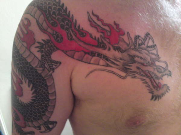 Japanese Dragon tattoo