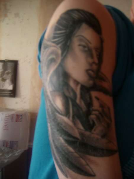My Angel tattoo