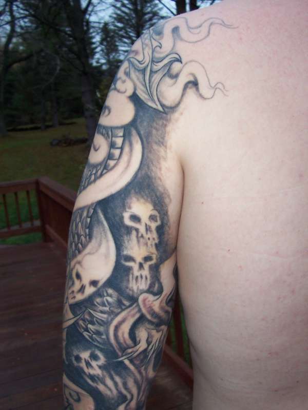 Skulls tattoo