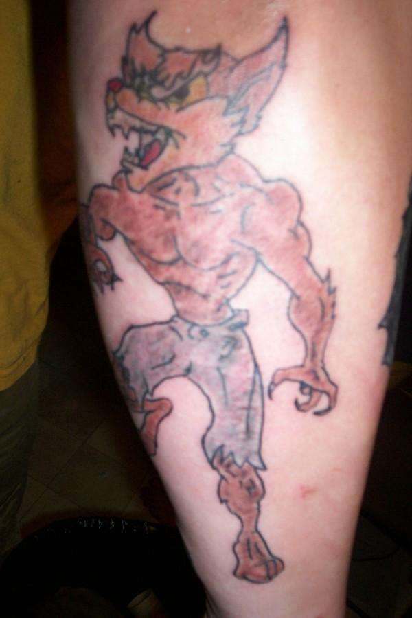 WOLF tattoo