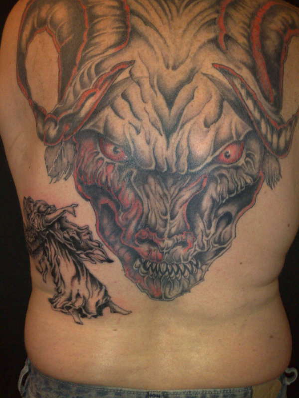 my back tattoo