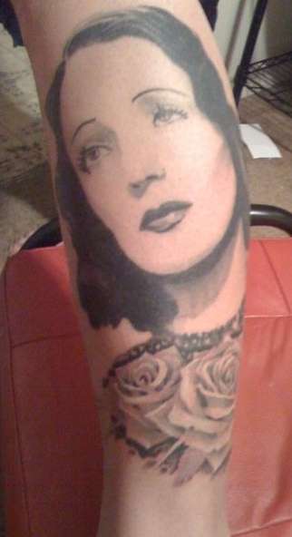 La Vie En Rose tattoo