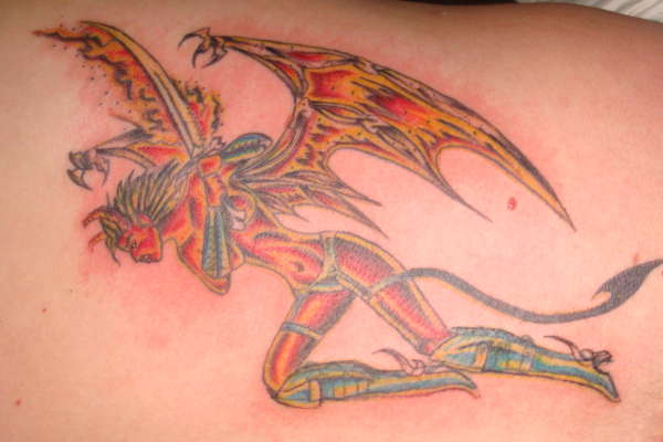 devil tattoo
