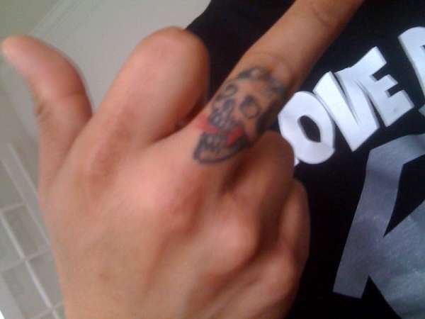 Finger tattoo