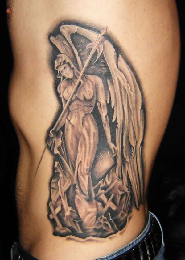 Stone Angel tattoo