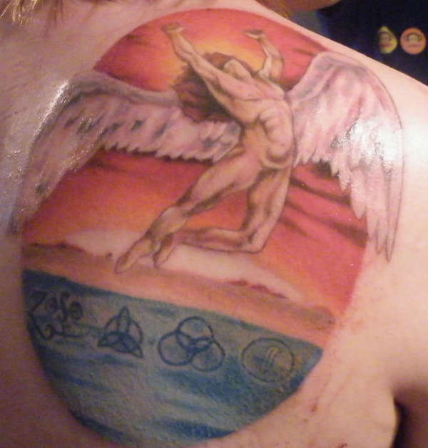 led zeppelin swan song tattoo