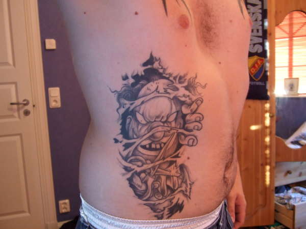 Clown tattoo