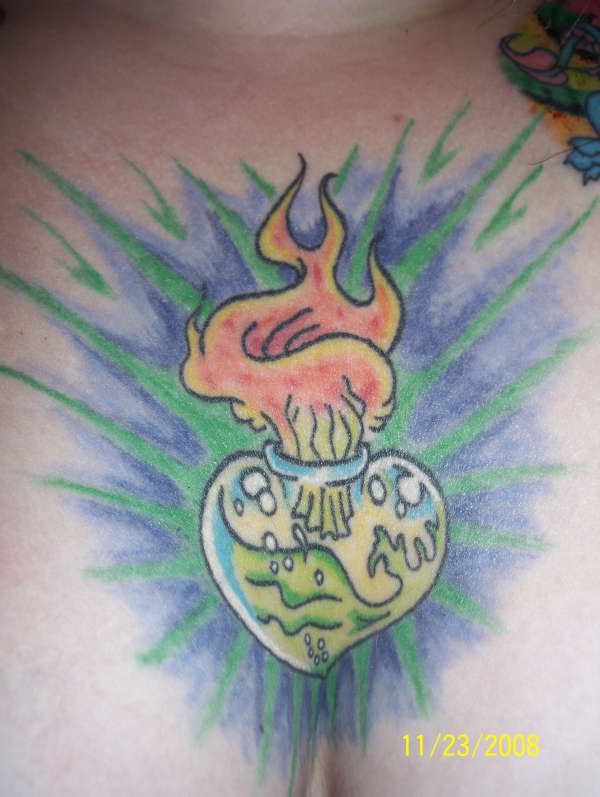My Sacred Heart. tattoo