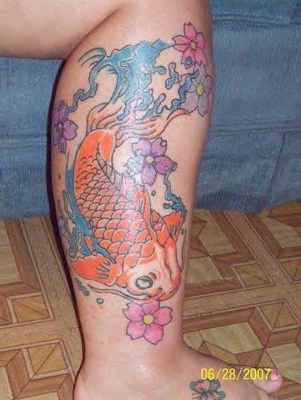 my koi tattoo