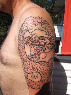 DRAGON tattoo