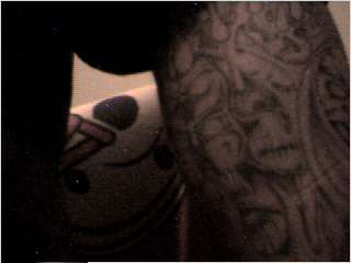 leg tattoo