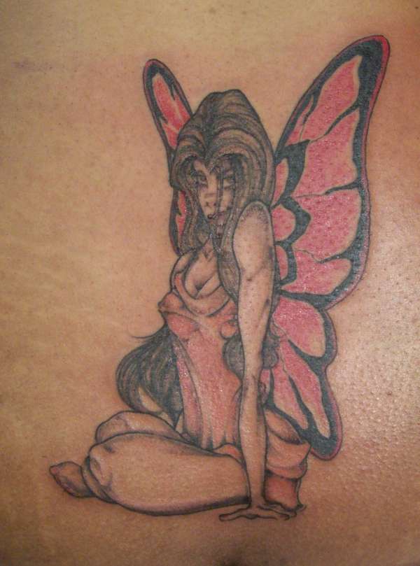 Free-hand Fairy tattoo