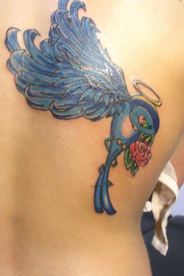 Little bird tattoo