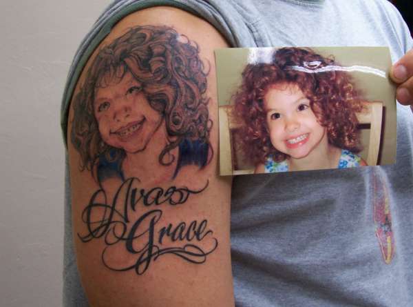Portrait tattoo