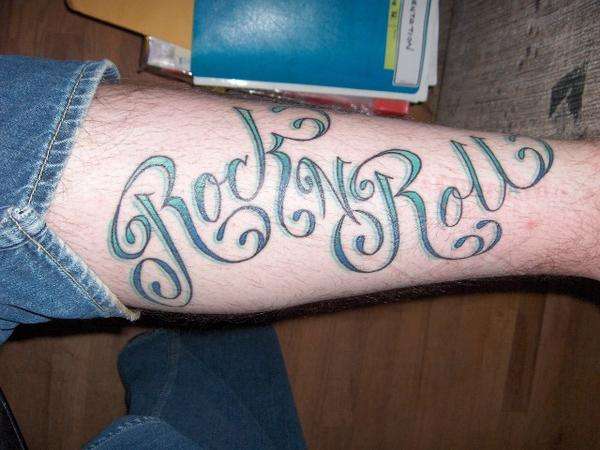 rock n roll tattoo