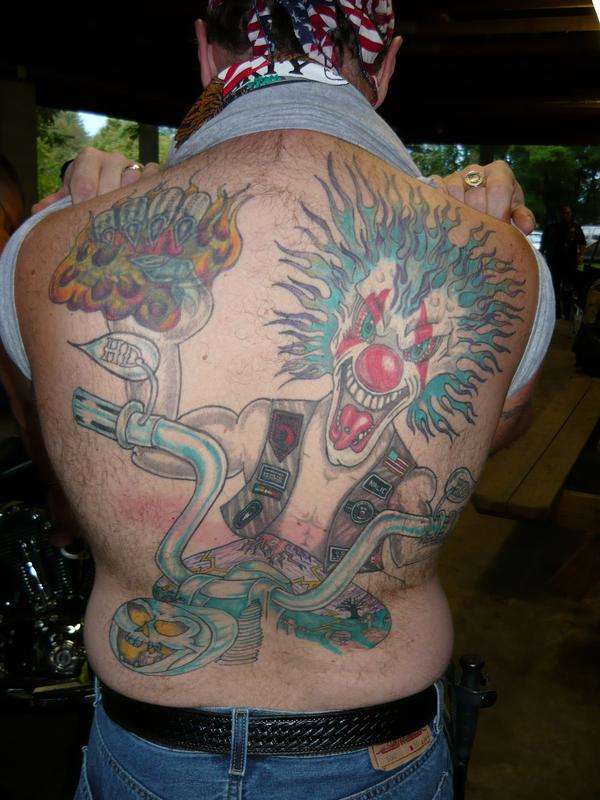 Crazy Clown!!! tattoo