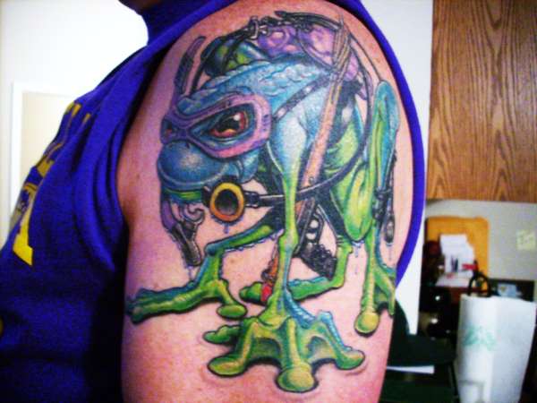 Baddest Frog In The Pond tattoo