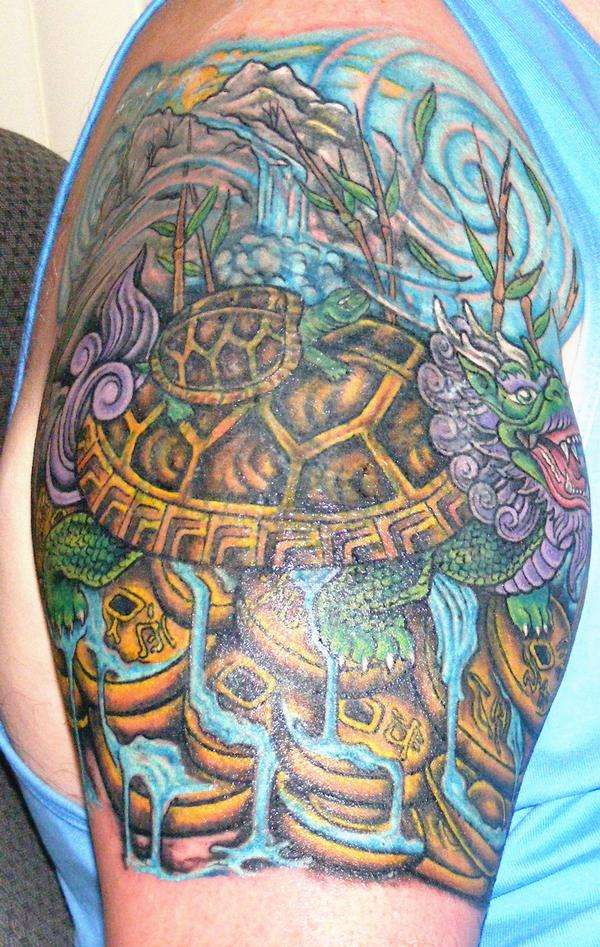 Dragon Turtle tattoo.
