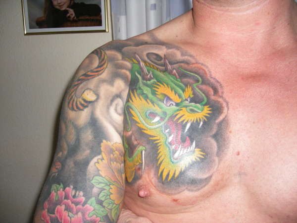 oriental dragon tattoo