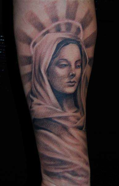 Virgin Mother tattoo