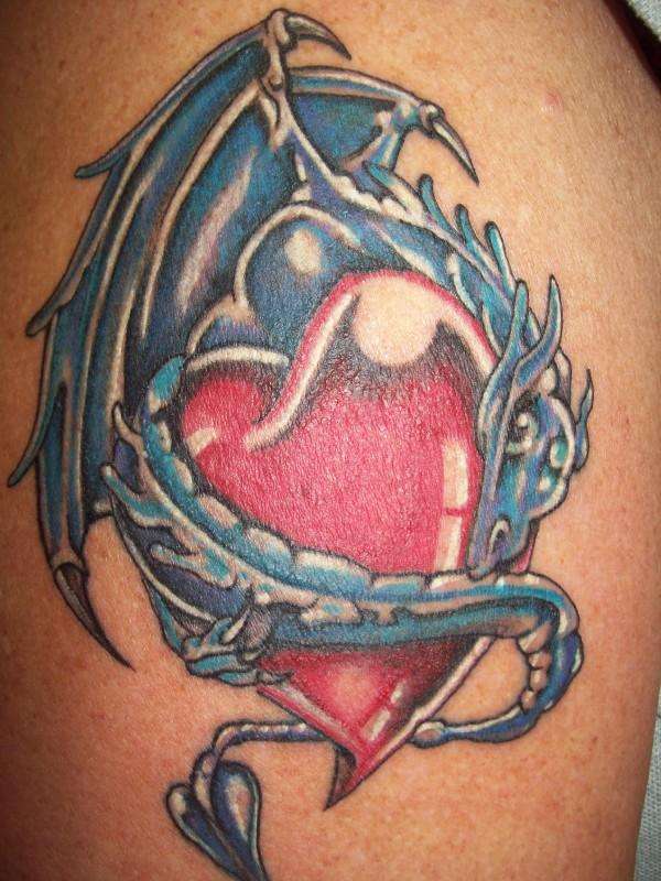 Dragon Love tattoo