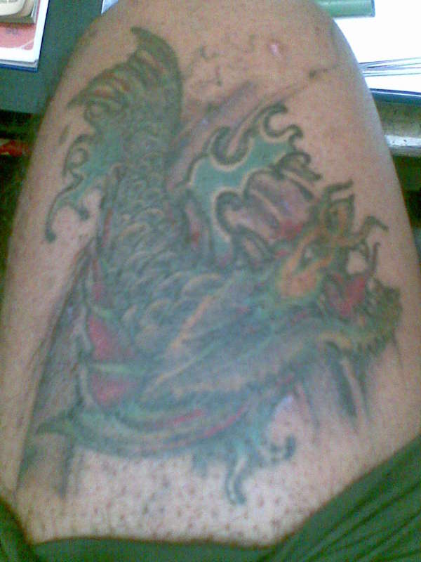 dragon tattoo
