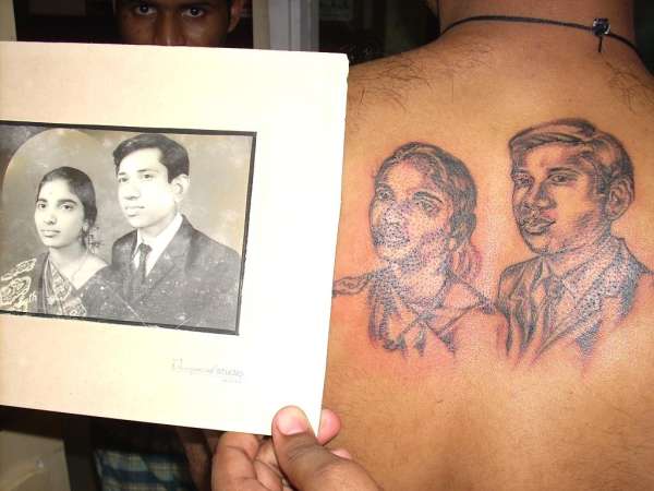 mom n dad tattoo