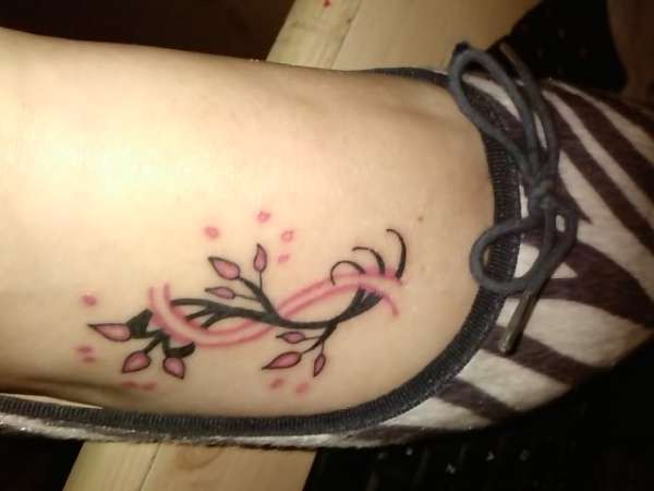 Blossom buds tattoo