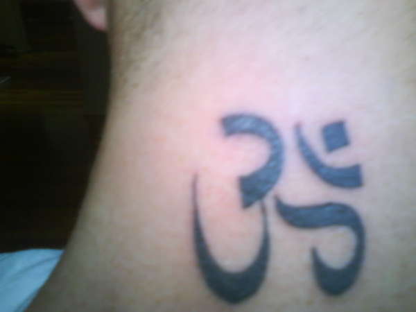 OM (OHM) tattoo