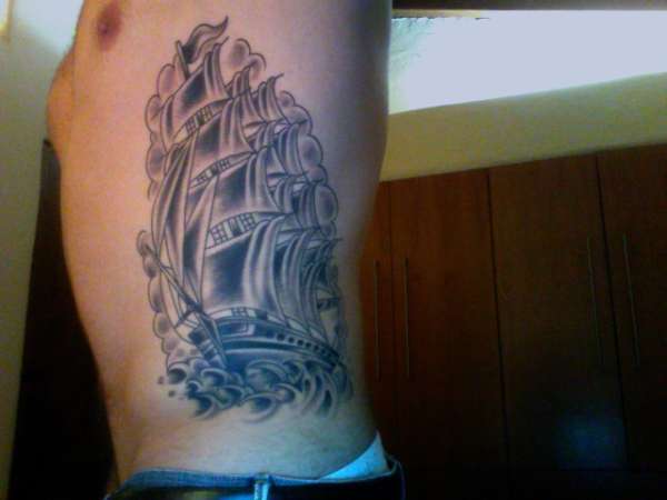 Ship tattoo