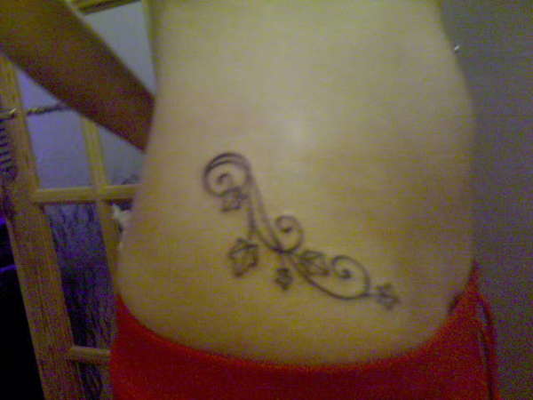 The first of my Ivy vine tattoo