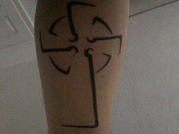 celtic cross tattoo