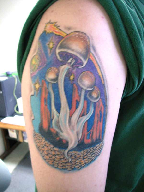 AstroShroomz tattoo