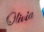 my youngest babies name tattoo