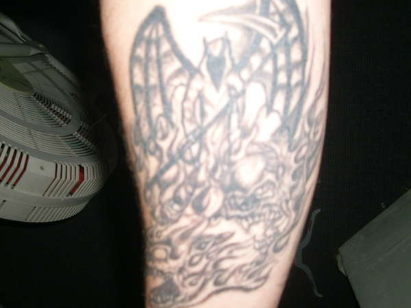 reaper and skulls tattoo