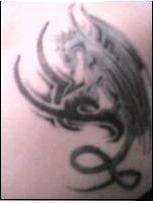 right twin dragon tattoo
