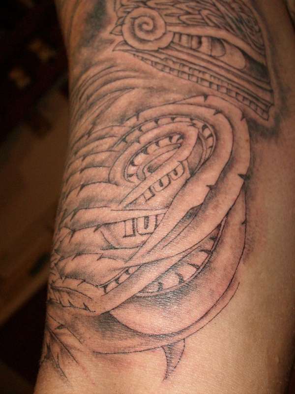 100$ ROSE tattoo