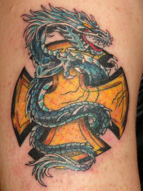 Dragon tat tattoo