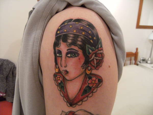My Gypsy Girl tattoo