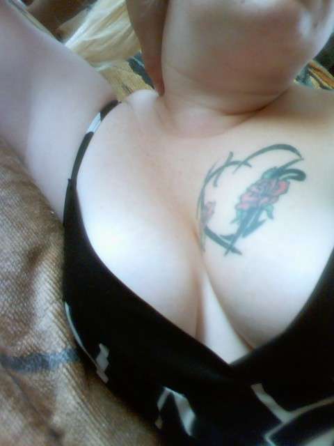 My Tribal Heart and Roses tattoo
