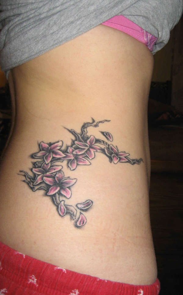 cherry blossoms tattoo